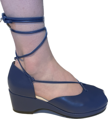Josephine Style - Navy Blue Leather